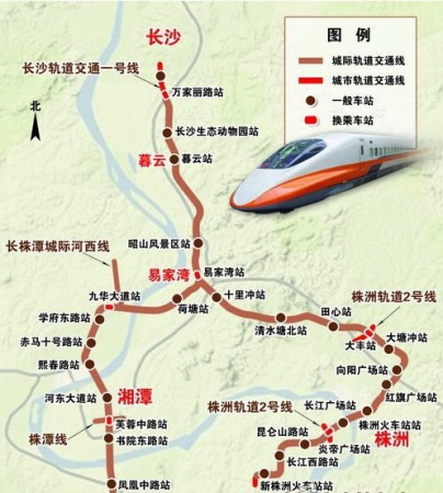长赣高铁湖南段社会稳定风险公示，确定引入长沙南站 区域交通新格局初现